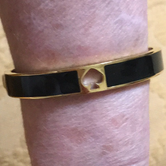 kate spade Jewelry - Kate Spade Bangle Bracelet (Black)